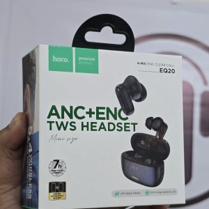 hoco eq20 rhyme true wireless anc+enc noise reduction bluetooth earbuds (c 3055)