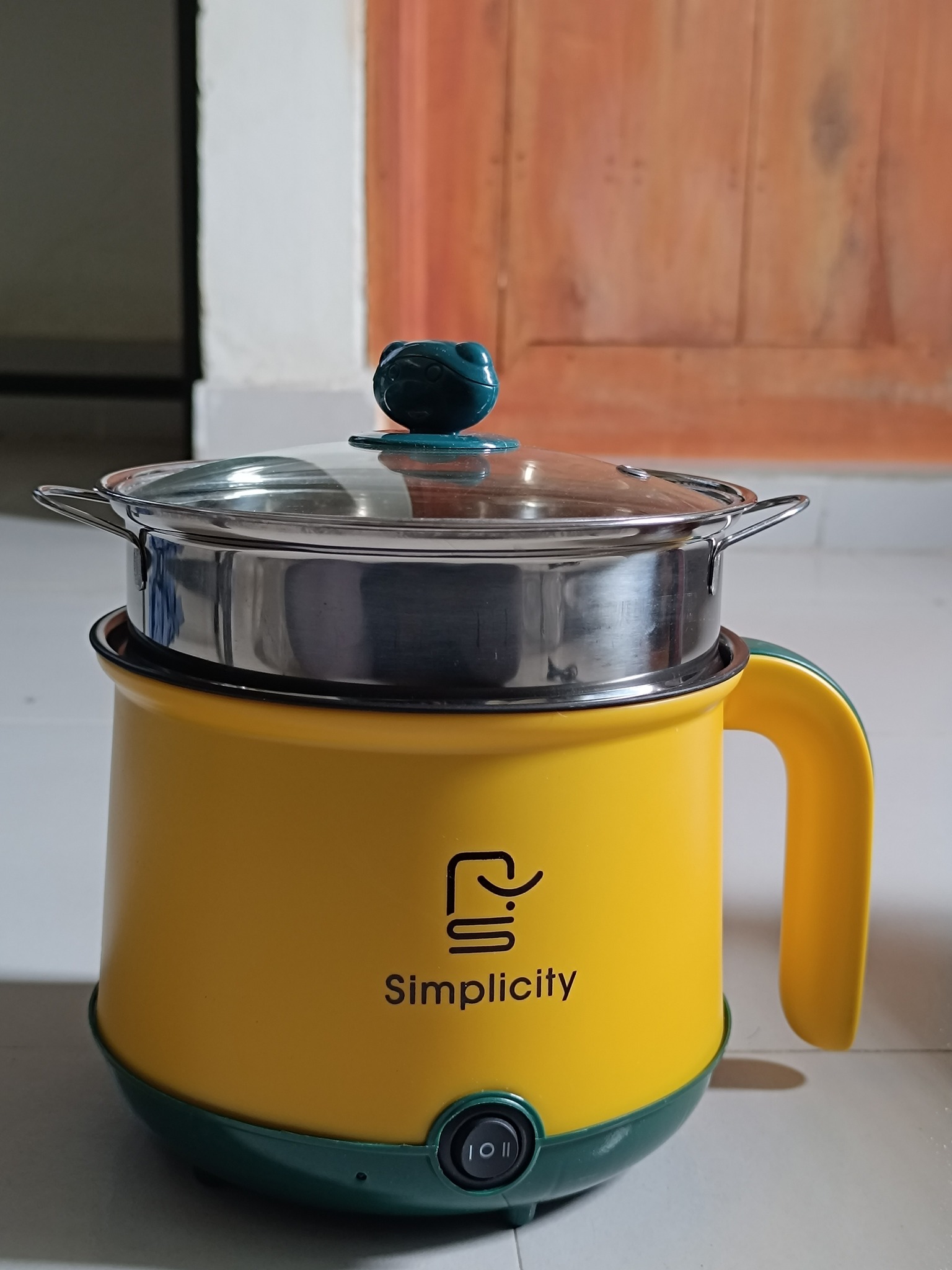 multi functional double layer electric cooking pot 1.8l multi functional double layer electric cooking pot 1.8l