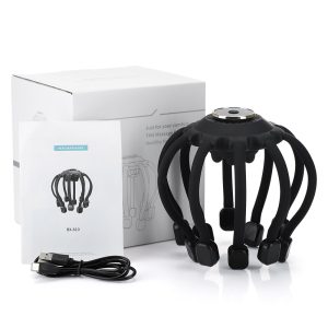 electric octo pus claw head scalp massager