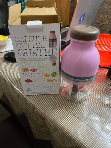 powerful speed electric capsule cutter & blander food processor pink (p 1913) powerful speed electric capsule cutter & blander food processor pink (p 1913)