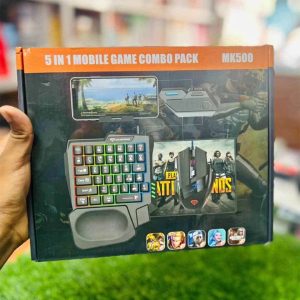 5 in 1 combo gaming keyboard and mouse wireless bluetooth for pc smartphone pubg mobile game accessories