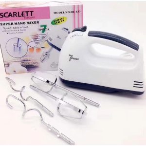 scarlett electric egg beater and mixer for cake cream (p 1895)